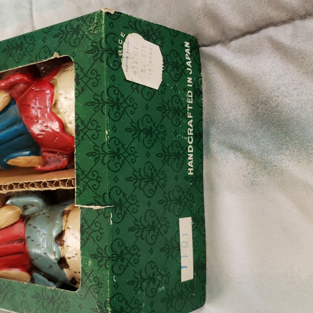 Vintage Choir Boys Christmas Holiday Decorations with Original Box - Picture 2 of 12